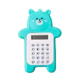 Kalkulator Mini Portable 8 Digit Dengan Motif Beruang — 1