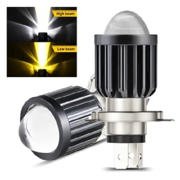 Lampu LED Laser D2 H4 High Low 20 Watt 9V-24V Aluminium Full 3000LM