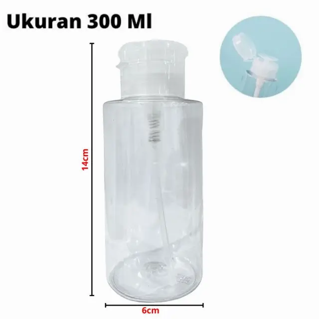 Botol Dispenser Nail Polish Botol Pump Penghapus Nail Art