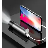 Senter LED Mini USB Rechargeable dengan Powerbank 1200mAh — 2