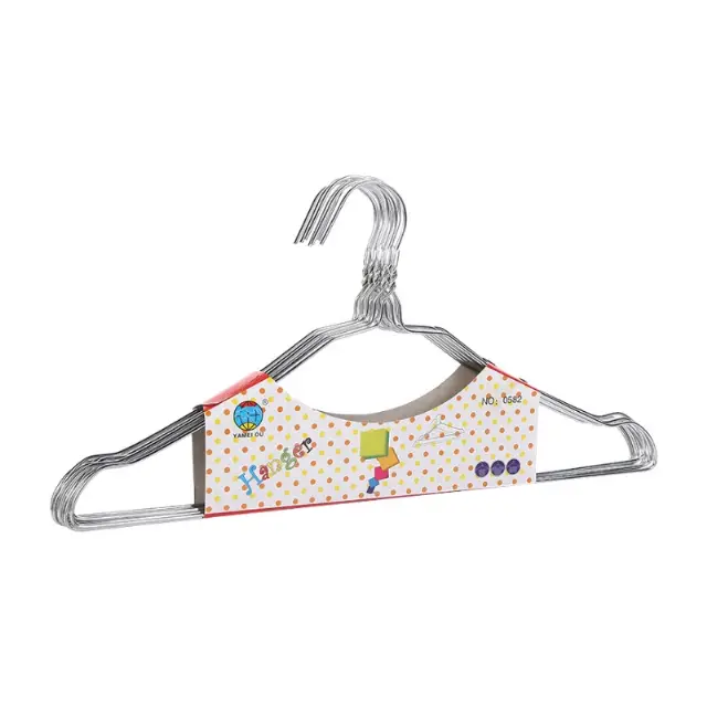 Gantungan Baju Stainless Anti Karat Hanger Kawat Isi 10 Pcs