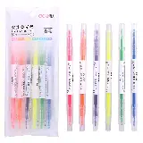 Stabilo Pensil Warna Highlighter Warna Warni 6pcs 2in1 2 Arah — 2