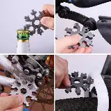 Kunci Salju 18in1 Multifungsi Pocket Tool 18in1 Snowflake Tool — 4