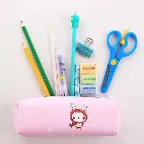 Tempat Kotak Pensil Kain Korea Motif Unik Cartoon Kartun — 4
