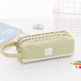 Kotak Tempat Penyimpanan Alat Tulis 2 Pouch dan Stationery Dual Zipper — 5