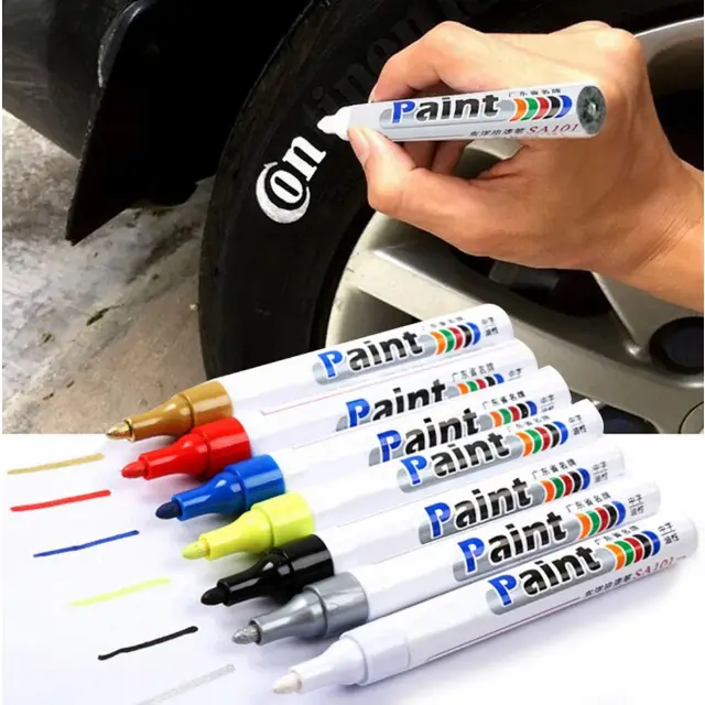 Spidol Ban Kendaraan Toyo Marker Paint Tahan Air dan Anti Luntur