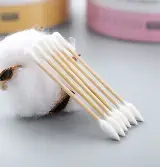 Cotton Bud / Korek Kuping / Cotton Swabs isi 500 Natural Bambu — 9
