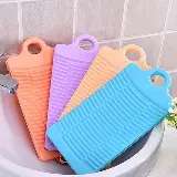 Papan Cuci Cucian Baju Pakaian Kaos Kaki Plastik Mini Washboard — 2