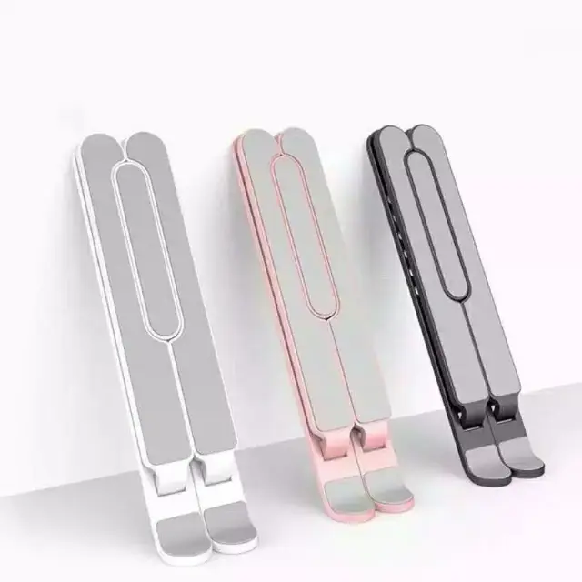 Laptop Stand Lipat Holder Anti-slip Anti-geser Portable