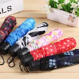 Payung Hujan Lipat Kecil Mini Lucu Motif Bunga Folding Umbrella — 2