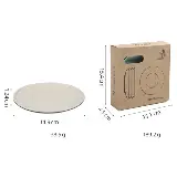 Set Piring Saji Makan Kecil Bahan Jerami Bahan Eco Friendly 15 Cm — 5