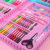 Pensil Warna Crayon Art Painting Set Mewarnai Menggambar 86pc — 5