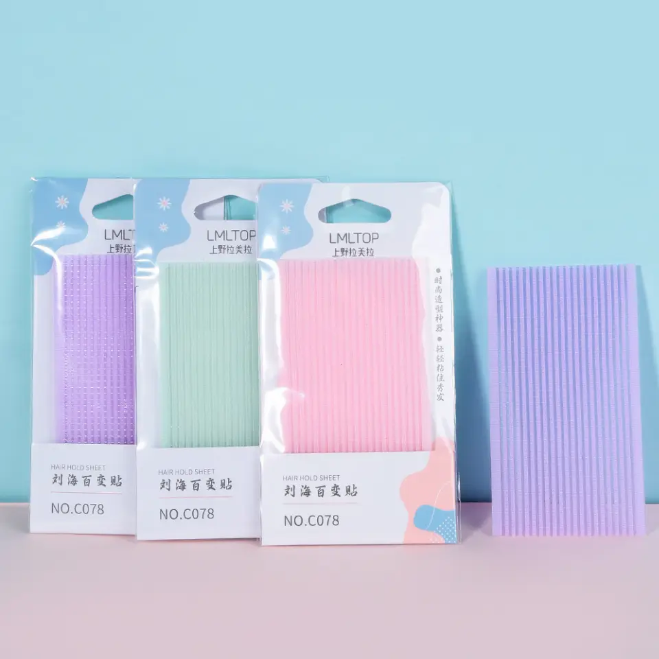 Penahan Poni Ala Korea / Velcro For Hair / Perekat Poni Rambut