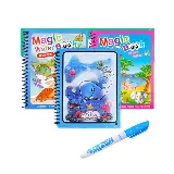 Buku Mewarnai Ajaib Magic Water Book Dilengkapi Spidol Air — 9