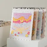 Sketchbook A4 Aesthetic Buku Gambar Spiral Vertikal Kertas Cream — 10