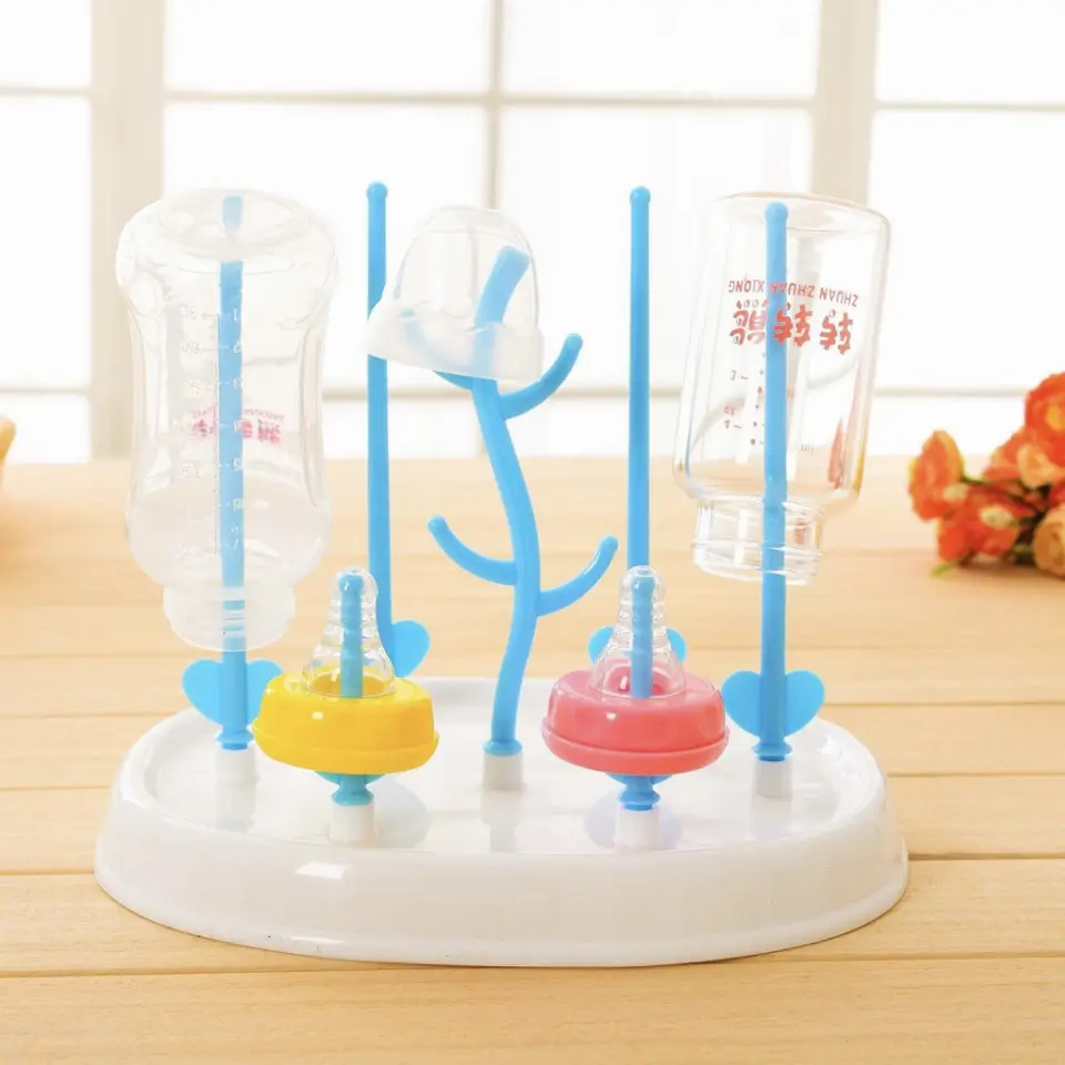 Pengering Tirisan Botol Susu Bayi Dengan Desain Yang Menarik