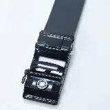 Sabuk Ikat Pinggang Model Rel Fashion Belt Rel Pria — 4