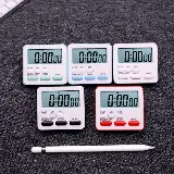 Kitchen Timer Digital Alarm Masak Dapur Magnet Lcd Bonus Baterai — 4