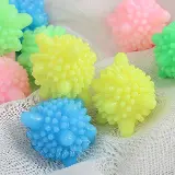 Magic Laundry Ball Bola Karet Karet Mesin Cuci Anti Kusut Pencuci Baju — 2
