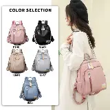 Tas Ransel Wanita Kulit Korea Kekinian Import Tali Slempang 2in1 — 9