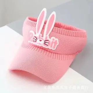 Topi Golf Senam Pantai Anak Fashion Sport Dengan Model Rabbit