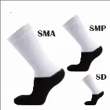 Kaos Kaki Hitam Putih Untuk Anak Sekolah SD SMP SMA — 2