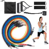 Alat Latihan Pilates, Yoga, dan Gym Resistance Bands 11in1 — 2