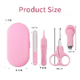 Gunting Kuku Bayi Manicure Set Baby Nail Cutter 4 In 1 — 3