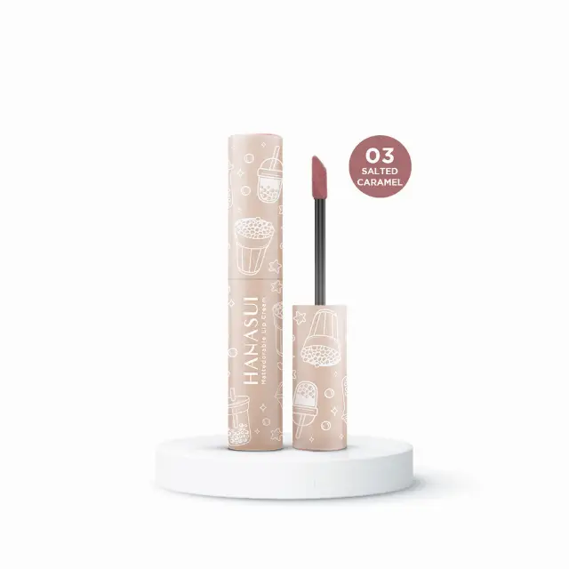 Hanasui Mattedorable Lip Cream Boba Edition Long Lasting Matte