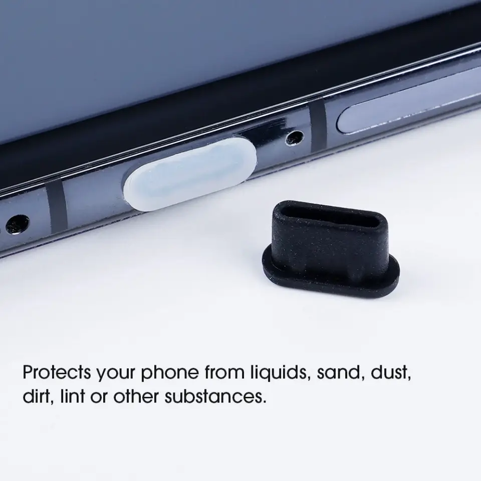 Tutup Pelindung Port Charger Type C Anti Debu Dust Plug