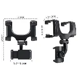 Phone Holder Dudukan Tempat Hp Kaca Spion Mobil Universal Car Rearview — 7