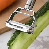 Pengupas Kulit Buah Sayur Peeler Kentang Knife Vegetable Stainless — 3