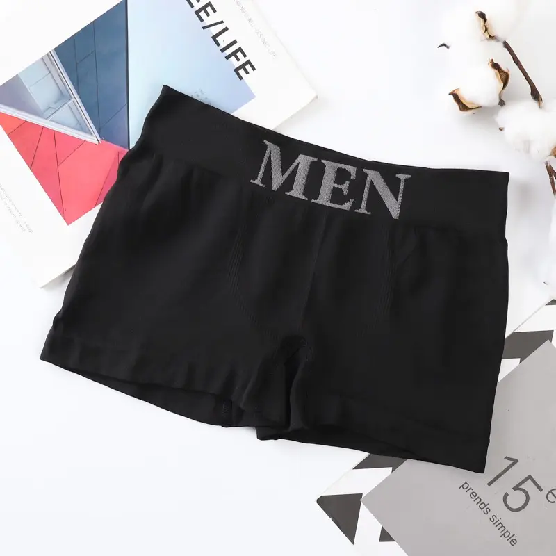 Boxer Pria 6711 Kolor Pendek Polos Cowok Underwear