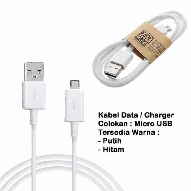 Kabel Casan Hp Micro Usb Cable Bulat 1 Meter 1a Smartphone Handphone