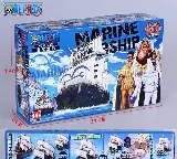 Mainan Model Kit One Piece Kapal Pirate Bajak Laut Assembled Model — 7