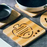Tatakan Gelas Kayu / Alas Gelas Kayu / Tatakan Gelas Aesthetic — 6