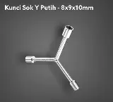 Kunci Sock Model Y Lengkap Dengan ukuran 8-14mm Alat Perkakas Universal — 2