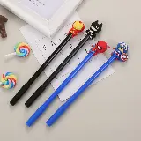 Pulpen Pen Pena Alat Tulis Tinta Gel Karakter Lucu Superhero — 3