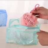 Tas Plastik Transparant Anti Air Pouch Make Up Travelling Bag — 3