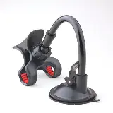Tempat Hp Phone Handphone Holder Mobil Jepit Soft Tube Tempel Kaca — 2