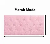 Wallpaper Foam 3D Headboard Bed Wall Sticker Dinding — 7