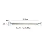 Tiang Gantungan Serbaguna Fleksibel Stainless Steel — 1