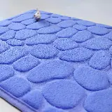 Keset Kamar Mandi Memori Foam Anti Slip Dengan Motif Batu — 6