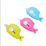 Pisau Cutter Mini Karakter Lucu Travel Portable Mudah Digunakan — 2