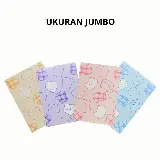 Cermin Rias Kaca Lipat Persegi Model Buku dengan Motif — 6