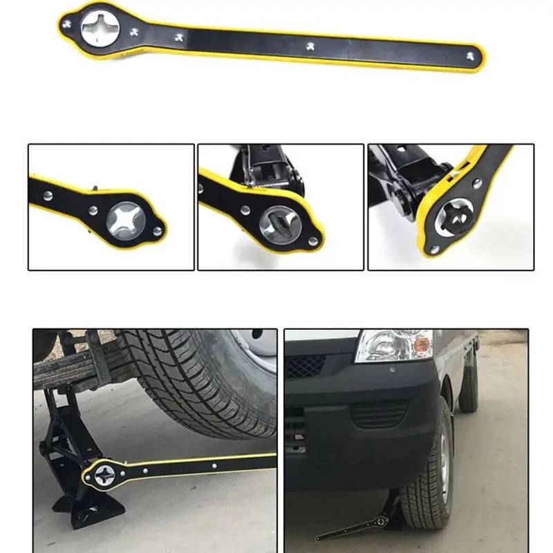 Kunci Ratchet Alat Bantu Gagang Dongkrak Mobil Universal