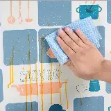 Stiker Wallpaper Anti Minyak dan Panas untuk Dapur Mudah Bersihkan — 3