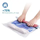 Tas Plastik Lipat Vakum Kompres Udara Travel Organizer — 1