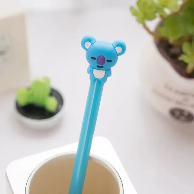 Pulpen Karakter Cartoon Lucu Bt21 Bts Bangtan Boys Army Kpop
