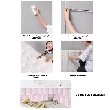 Wallpaper Foam 3D Headboard Bed Wall Sticker Dinding — 10